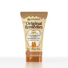 Mitte-loputatav Parandav Kreem Garnier Original Remedies Tesoros de Miel 3-in-1 (150 ml) цена и информация | Маски, масла, сыворотки | kaup24.ee