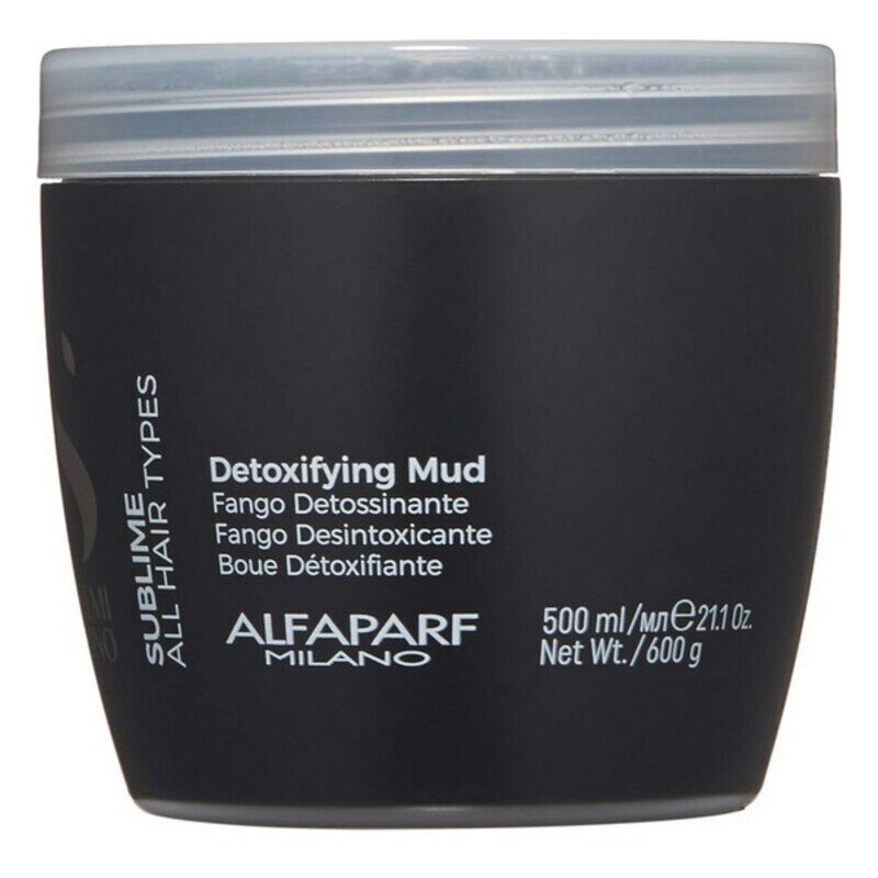 Mask Semi Di Lino Sublime Detoxifying Mud Alfaparf Milano (500 ml) hind ja info | Maskid, õlid, seerumid | kaup24.ee