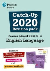 Pearson REVISE Edexcel GCSE (9-1) English Language Catch-up Revision Pack: for home learning, 2022 and 2023 assessments and exams цена и информация | Книги для подростков и молодежи | kaup24.ee