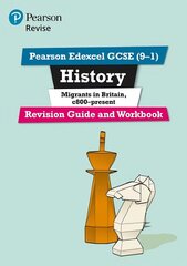Pearson Edexcel GCSE (9-1) History Migrants in Britain, c.800-present   Revision Guide and Workbook цена и информация | Книги по экономике | kaup24.ee