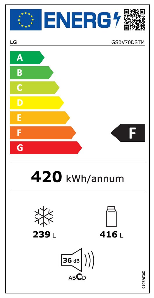 LG GSBV70DSTM hind ja info | Külmkapid | kaup24.ee