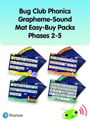 Bug Club Phonics Grapheme-Sound Mat Easy-Buy Packs Phases 2-5 hind ja info | Noortekirjandus | kaup24.ee