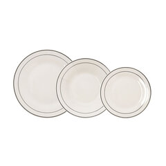 Посуда Quid Esfera Чёрный Керамика (18 Предметы) цена и информация | Посуда, тарелки, обеденные сервизы | kaup24.ee
