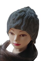 Soe kootud müts, hall hind ja info | Naiste mütsid ja peapaelad | kaup24.ee