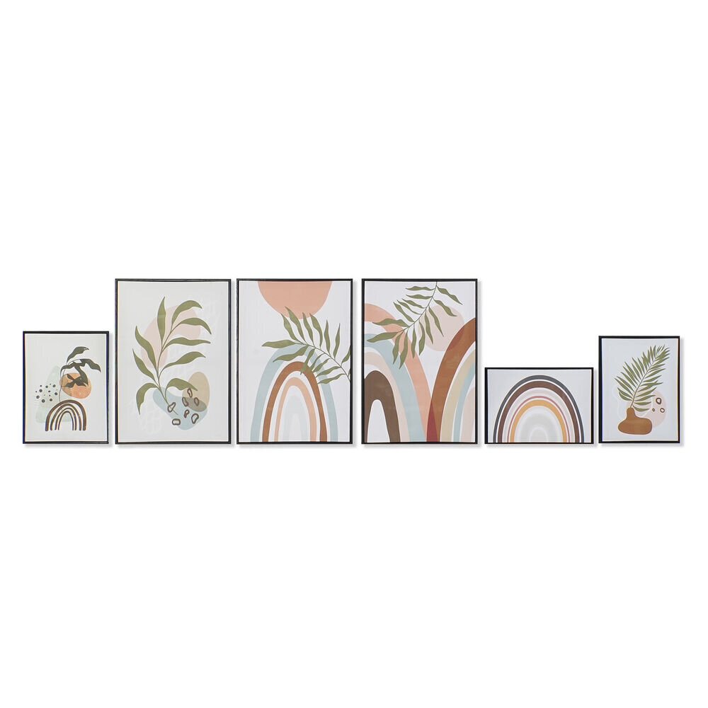 Maal DKD Home Decor lehed (40 x 2.8 x 60 cm) (6 pcs) hind ja info | Seinapildid | kaup24.ee