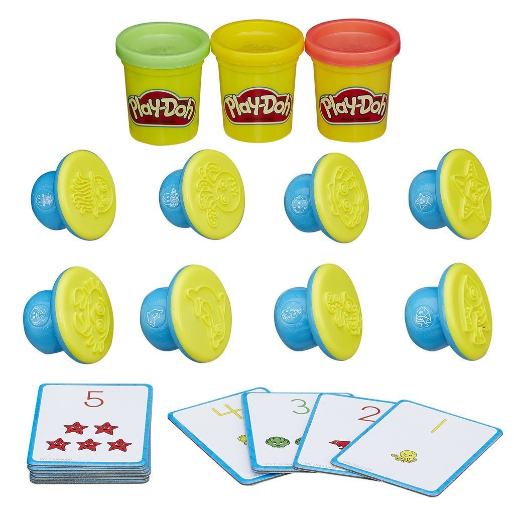 Plastiliini numbrite komplekt Hasbro, Play-Doh hind ja info | Arendavad mänguasjad | kaup24.ee