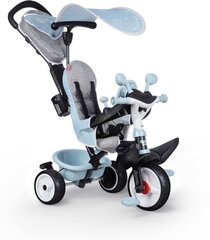 Lükatav kolmerattaline Smoby Baby Driver Plus, hall цена и информация | Трехколесные велосипеды | kaup24.ee