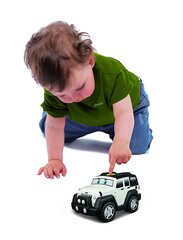 Laste mänguauto BB Junior Jeep Touch & Go 16-81801, valge hind ja info | Imikute mänguasjad | kaup24.ee