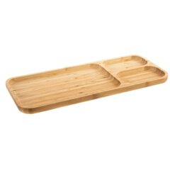 Kandik DKD Home Decor bambus (39 x 16 x 2 cm) цена и информация | Посуда, тарелки, обеденные сервизы | kaup24.ee