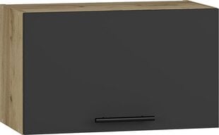 Шкаф Halmar Vento GO-60/36, черный цвет цена и информация | Кухонные шкафчики | kaup24.ee