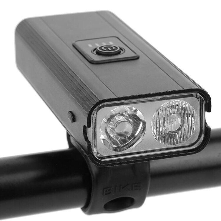 Laetav jalgrattavalgusti Entac 8W USB 550Lm hind ja info | Jalgratta tuled ja helkurid | kaup24.ee