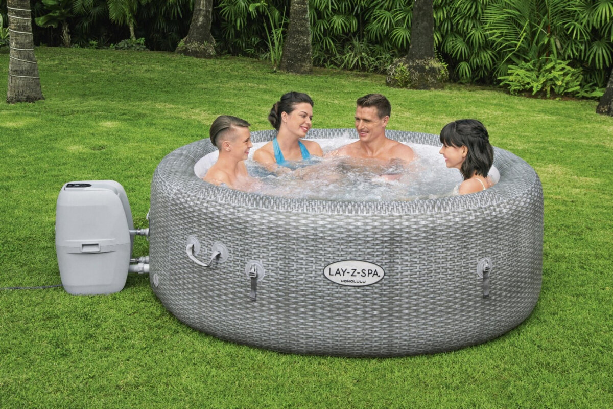 Bestway mullivann Lay-Z-Spa HONOLULU, 4-6 inimest цена и информация | Basseinid | kaup24.ee