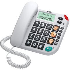 Maxcom KXT480BB, valge цена и информация | Стационарные телефоны | kaup24.ee