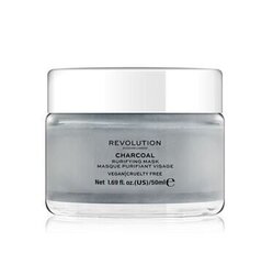 Маска для лица Revolution Skincare Charcoal Purifying Mask, 50 мл цена и информация | Маски для лица, патчи для глаз | kaup24.ee