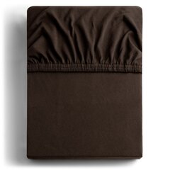 Kummiga voodilina DecoKing jersey Amber Chocolate, 240x200 cm hind ja info | Voodilinad | kaup24.ee
