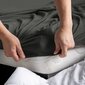 Kummiga voodilina DecoKing jersey Amber Dimgray, 200x200 cm цена и информация | Voodilinad | kaup24.ee