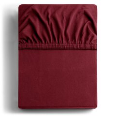 Kummiga voodilina DecoKing jersey Amber Maroon, 120x200 cm hind ja info | Voodilinad | kaup24.ee