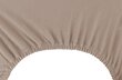 Kummiga voodilina DecoKing jersey Amber Cappuccino, 140x200 cm, pruun hind ja info | Voodilinad | kaup24.ee