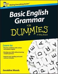 Basic English Grammar For Dummies, UK Edition UK Edition hind ja info | Võõrkeele õppematerjalid | kaup24.ee