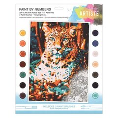 Картинка для раскраски по номерам Тигр цена и информация | Живопись по номерам | kaup24.ee