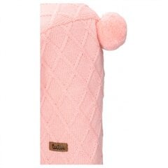 TuTu meriinovillast tuukrimüts, roosa цена и информация | Шапки, перчатки, шарфы для девочек | kaup24.ee
