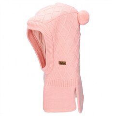 TuTu meriinovillast tuukrimüts, roosa цена и информация | Шапки, перчатки, шарфы для девочек | kaup24.ee