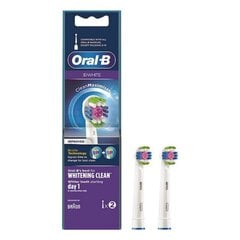 Сменная головка 3D White Whitening Clean Oral-B (2 шт.) цена и информация | Насадки для электрических зубных щеток | kaup24.ee