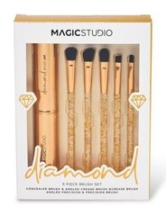 Meigipintslid Magic Studio Diamond, 5 tk. hind ja info | Meigipintslid, -käsnad | kaup24.ee