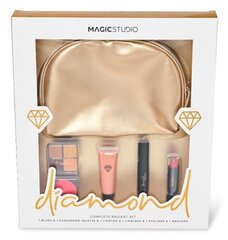 Набор для макияжа Magic Studio Diamond Complete Radiant цена и информация | Тушь, средства для роста ресниц, тени для век, карандаши для глаз | kaup24.ee