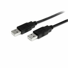 USB-kaabel Startech USB2AA1M   USB A Must hind ja info | Mobiiltelefonide kaablid | kaup24.ee