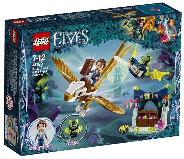 41190 LEGO® ELVES Emily Jones ja kotkas põgenevad hind ja info | Klotsid ja konstruktorid | kaup24.ee