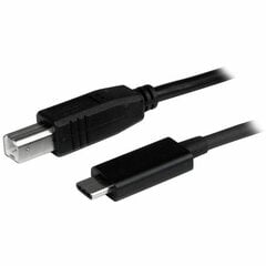 USB-adapter Startech USB2CB1M   Must hind ja info | Mobiiltelefonide kaablid | kaup24.ee