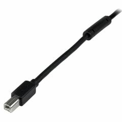 USB A - USB B Kaabel Startech USB2HAB65AC  Must hind ja info | Mobiiltelefonide kaablid | kaup24.ee