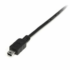 USB A - USB B Kaabel Startech USB2HABM1M   Must hind ja info | Mobiiltelefonide kaablid | kaup24.ee