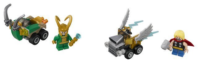 76091 LEGO® Super Heroes Mighty Little Thor vs Loki цена и информация | Klotsid ja konstruktorid | kaup24.ee