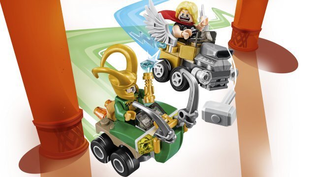 76091 LEGO® Super Heroes Mighty Little Thor vs Loki hind ja info | Klotsid ja konstruktorid | kaup24.ee