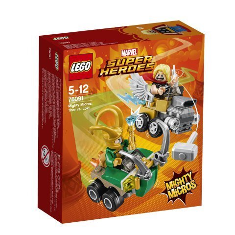 76091 LEGO® Super Heroes Mighty Little Thor vs Loki цена и информация | Klotsid ja konstruktorid | kaup24.ee