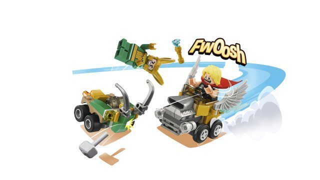 76091 LEGO® Super Heroes Mighty Little Thor vs Loki hind ja info | Klotsid ja konstruktorid | kaup24.ee