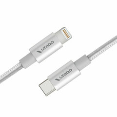 USB-C-Lightning Kaabel SBS UNIQO 1 m Valge hind ja info | Mobiiltelefonide kaablid | kaup24.ee