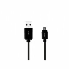 Kaabel Micro USB SBS ‎LTHL200 USB 2.0 Micro USB A цена и информация | Кабели для телефонов | kaup24.ee