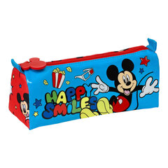 Koolikott Mickey Mouse Clubhouse Happy smiles punane sinine (21 x 8 x 7 cm) hind ja info | Pinalid | kaup24.ee