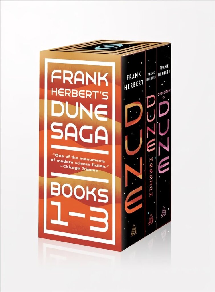 Frank Herbert's Dune Saga 3-Book Boxed Set: Dune, Dune Messiah, and Children of Dune цена и информация | Fantaasia, müstika | kaup24.ee