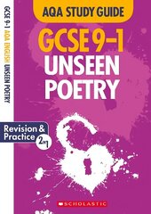 Unseen Poetry AQA English Literature цена и информация | Книги для подростков и молодежи | kaup24.ee