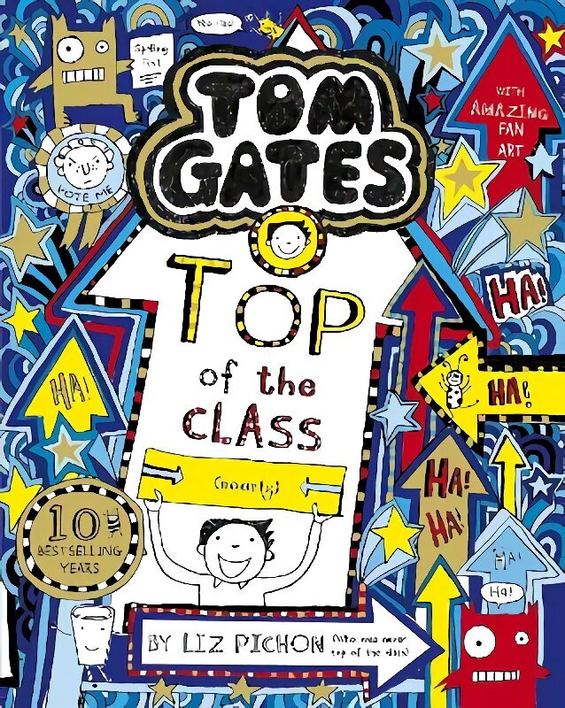 Tom Gates: Top of the Class (Nearly) цена и информация | Noortekirjandus | kaup24.ee