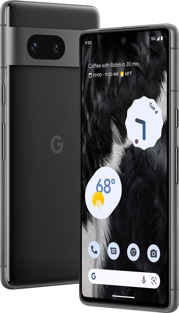 Google Pixel 7 5G 8/128GB Obsidian Black цена и информация | Telefonid | kaup24.ee