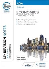 My Revision Notes: AQA A Level Economics Third Edition цена и информация | Книги для подростков и молодежи | kaup24.ee