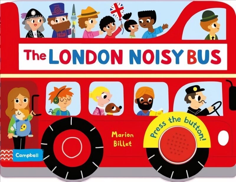 London Noisy Bus 2nd edition цена и информация | Väikelaste raamatud | kaup24.ee