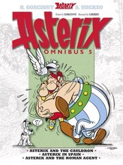 Asterix: Asterix Omnibus 5: Asterix and The Cauldron, Asterix in Spain, Asterix and The Roman Agent цена и информация | Книги для подростков и молодежи | kaup24.ee