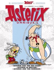 Asterix: Asterix Omnibus 3: Asterix and The Big Fight, Asterix in Britain, Asterix and The Normans 3 hind ja info | Noortekirjandus | kaup24.ee