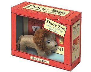 Dear Zoo Book and Toy Gift Set: Lion hind ja info | Väikelaste raamatud | kaup24.ee